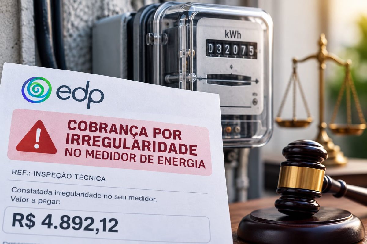 Recebi uma cobrança por suposta fraude no medidor de energia. Sou obrigado a pagar? 1 Imagem edp