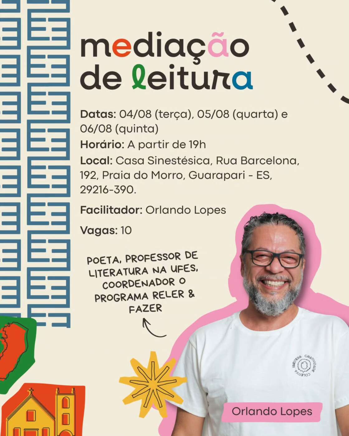Casa Sinestésica abre inscrições para oficinas gratuitas em Guarapari 3 casa sinestesia 3