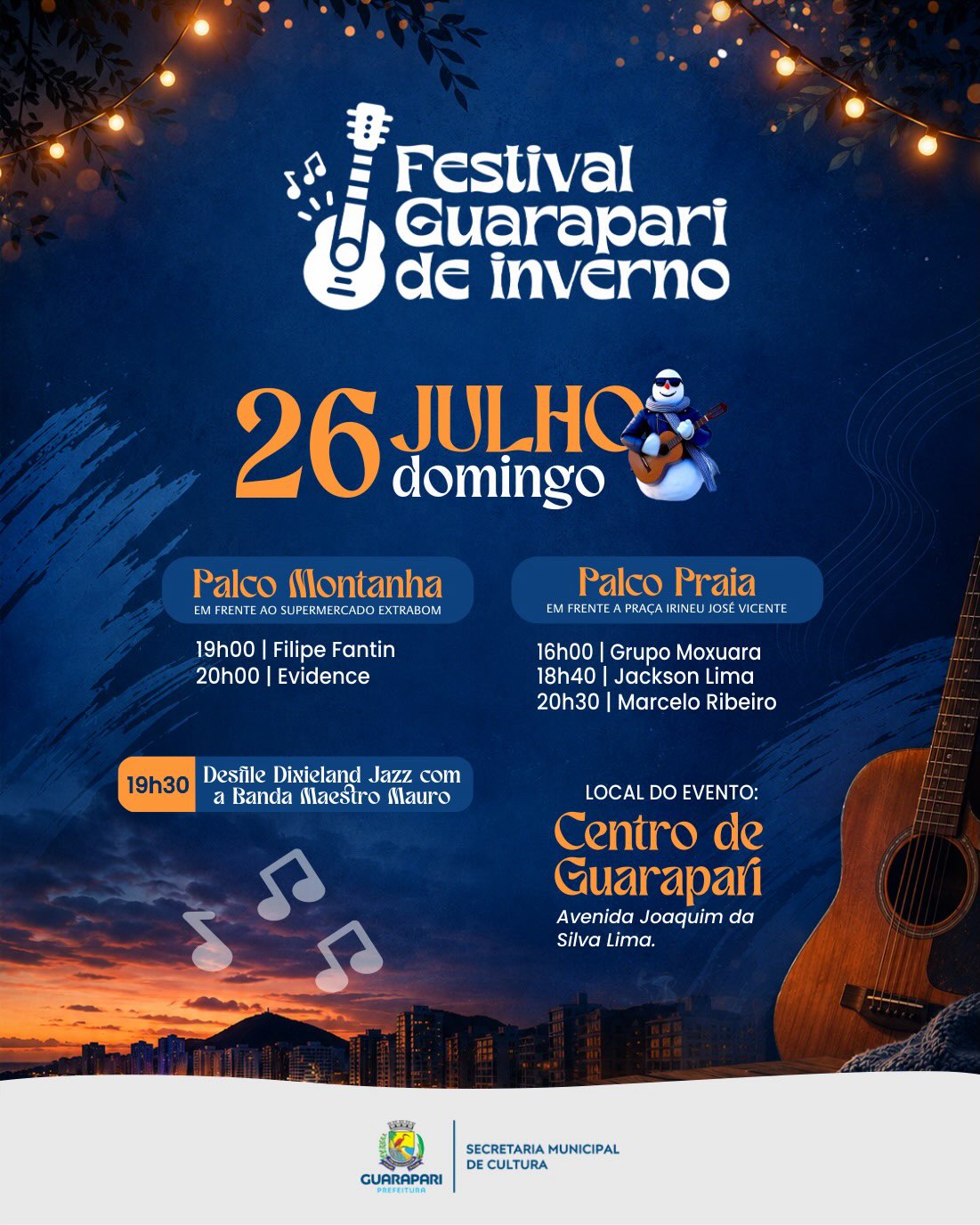 Festival Guarapari de Inverno terá mais de 40 atrações; confira programação completa 14 programacao festival guarapari de inverno 2026 1