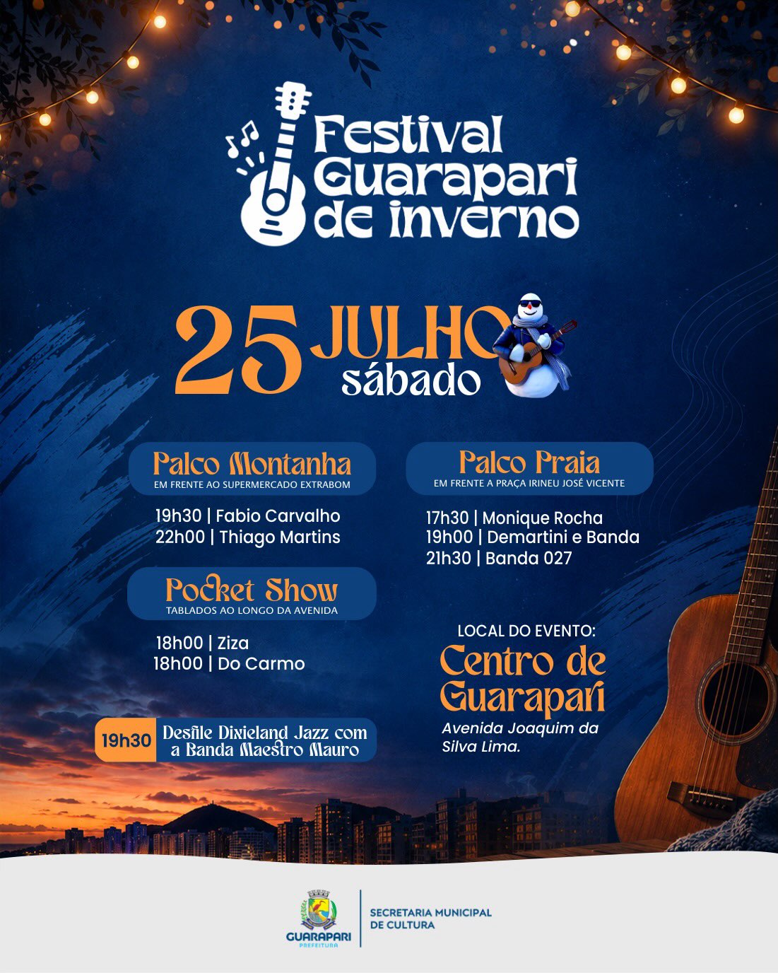 Festival Guarapari de Inverno terá mais de 40 atrações; confira programação completa 13 programacao festival guarapari de inverno 2026 2
