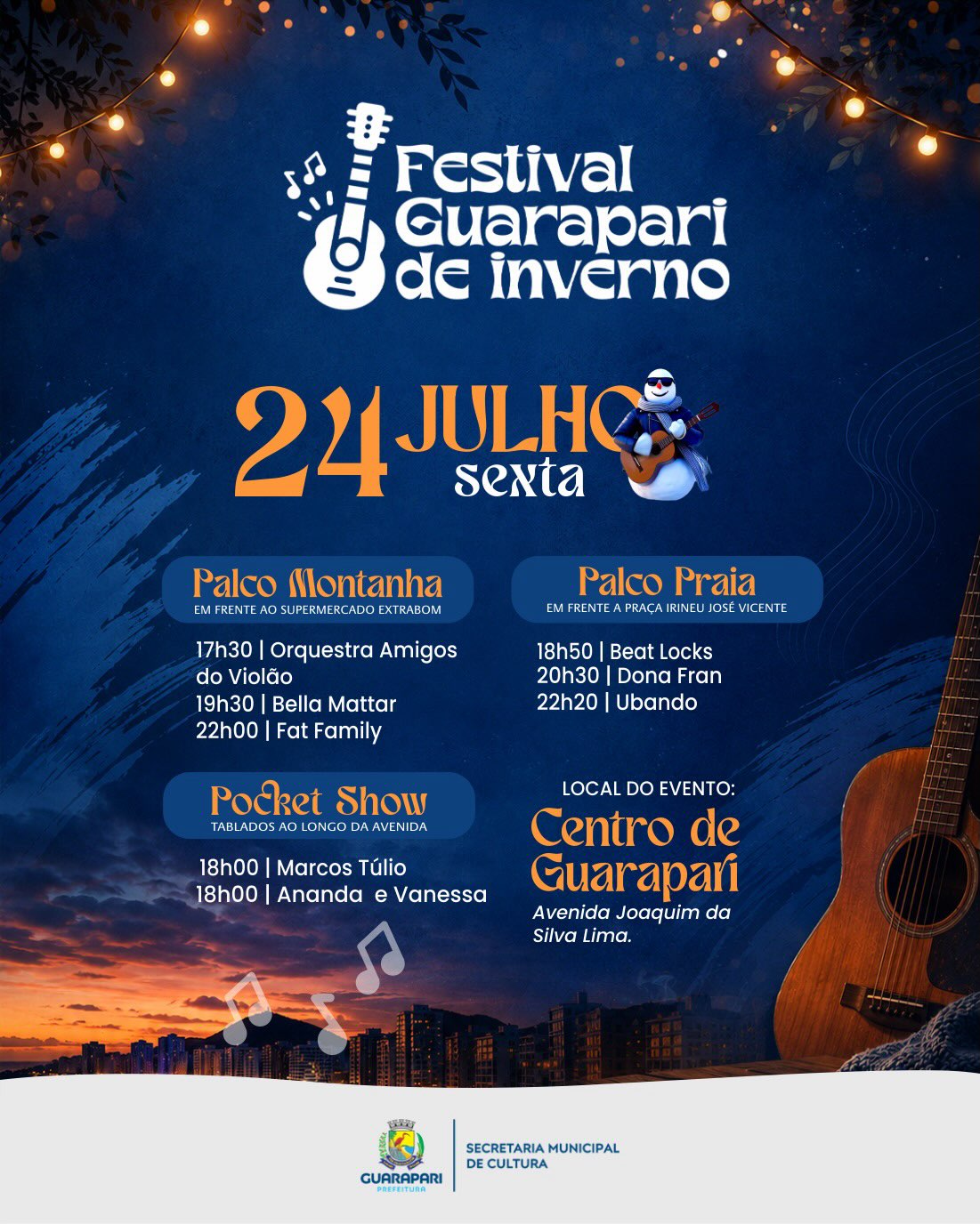 Festival Guarapari de Inverno terá mais de 40 atrações; confira programação completa 12 programacao festival guarapari de inverno 2026 3