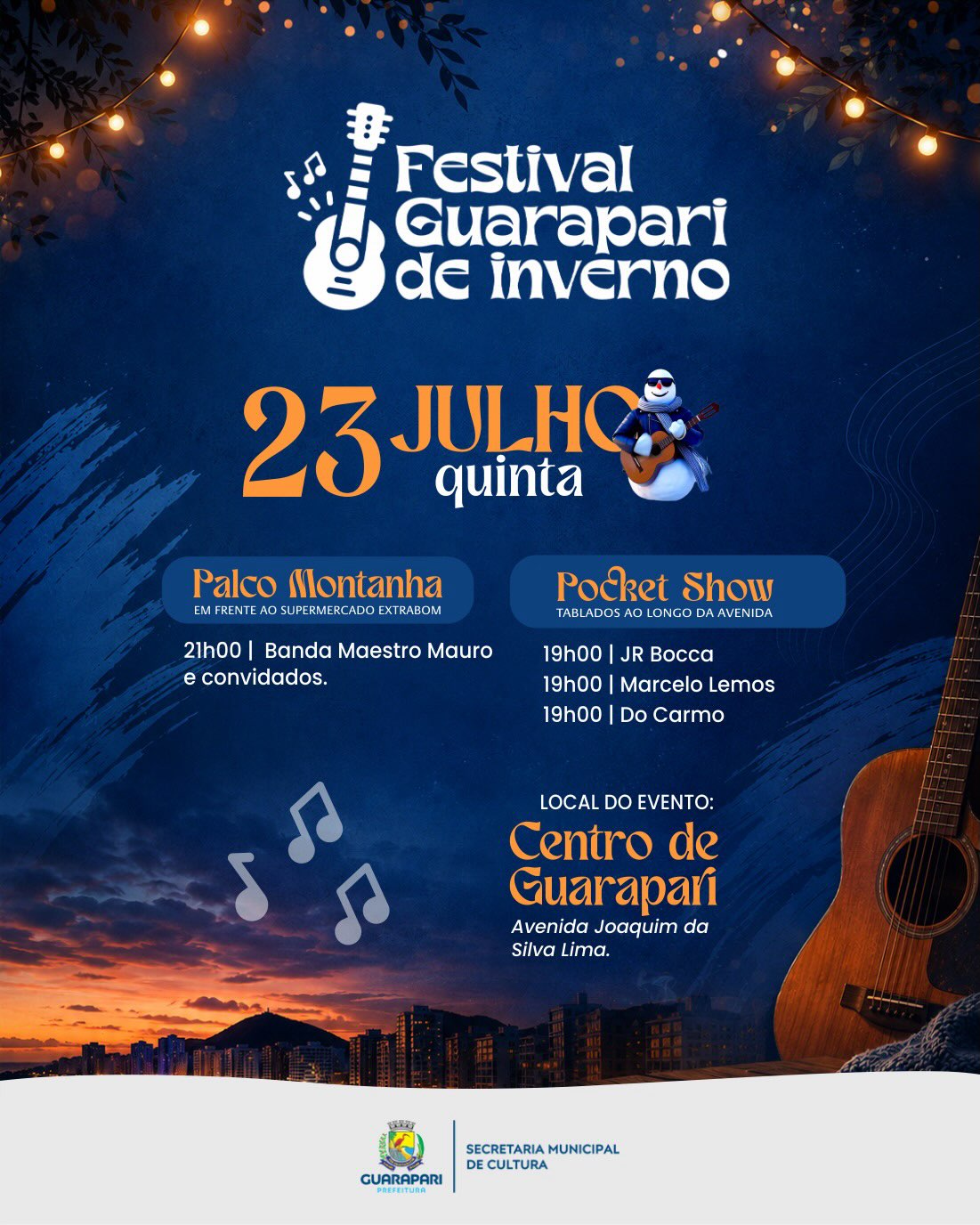 Festival Guarapari de Inverno terá mais de 40 atrações; confira programação completa 11 programacao festival guarapari de inverno 2026 4