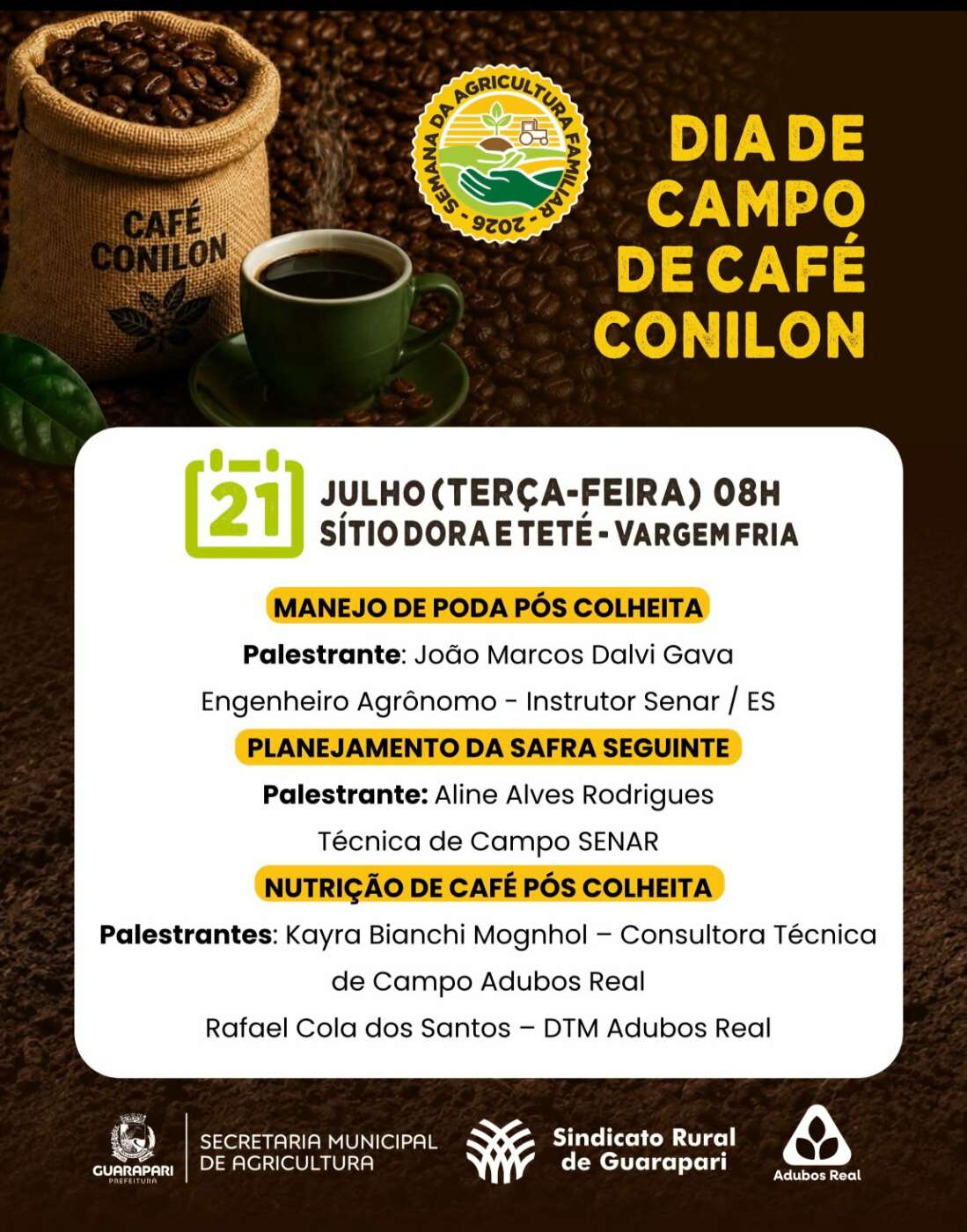 Semana da Agricultura Familiar terá capacitações e novidade 3 semana agricultura 3