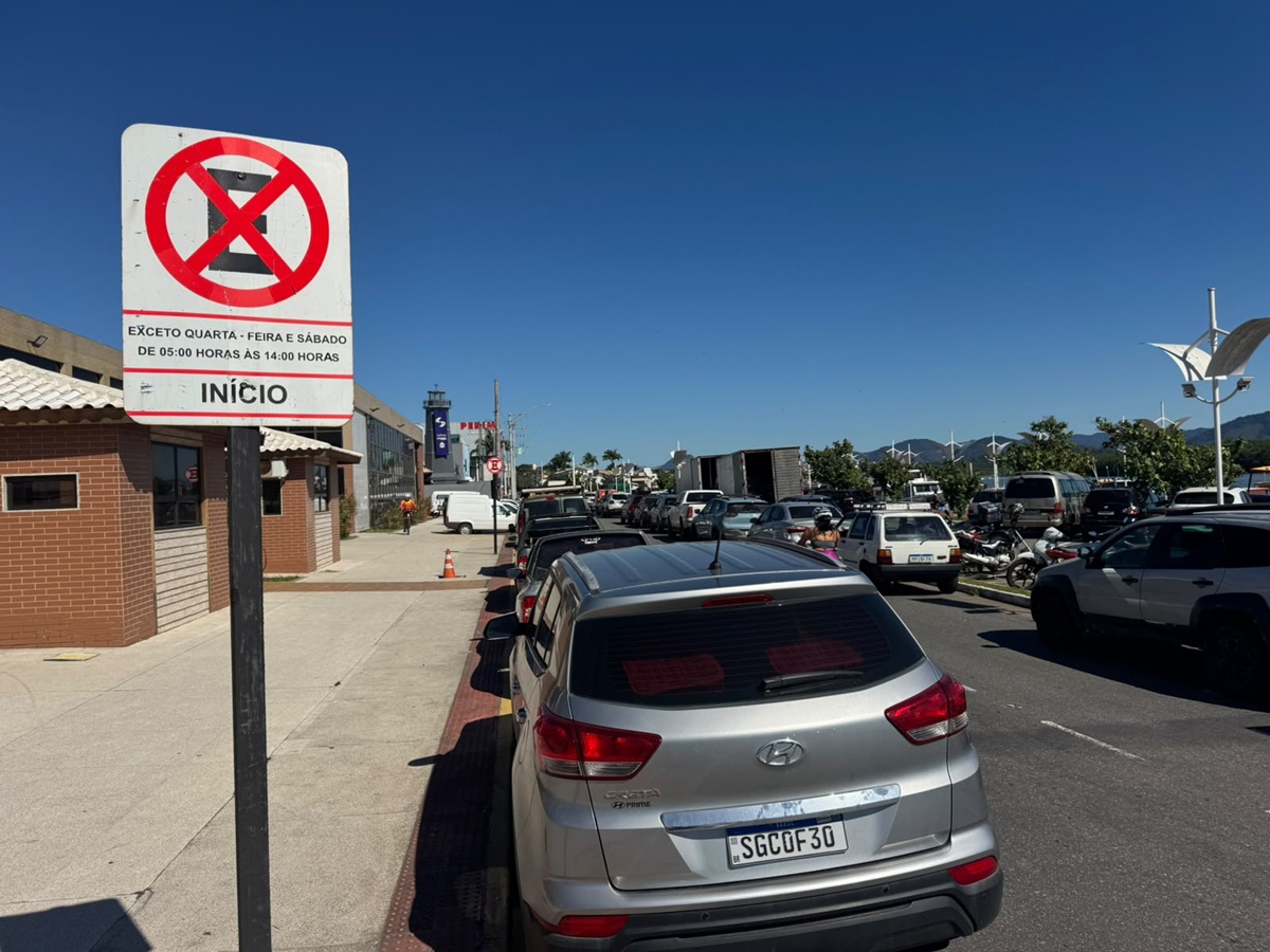 Avenida Pedro Ramos, em Guarapari, agora tem permissão de estacionamento em dias feira 2 Avenida Pedro Ramos 2