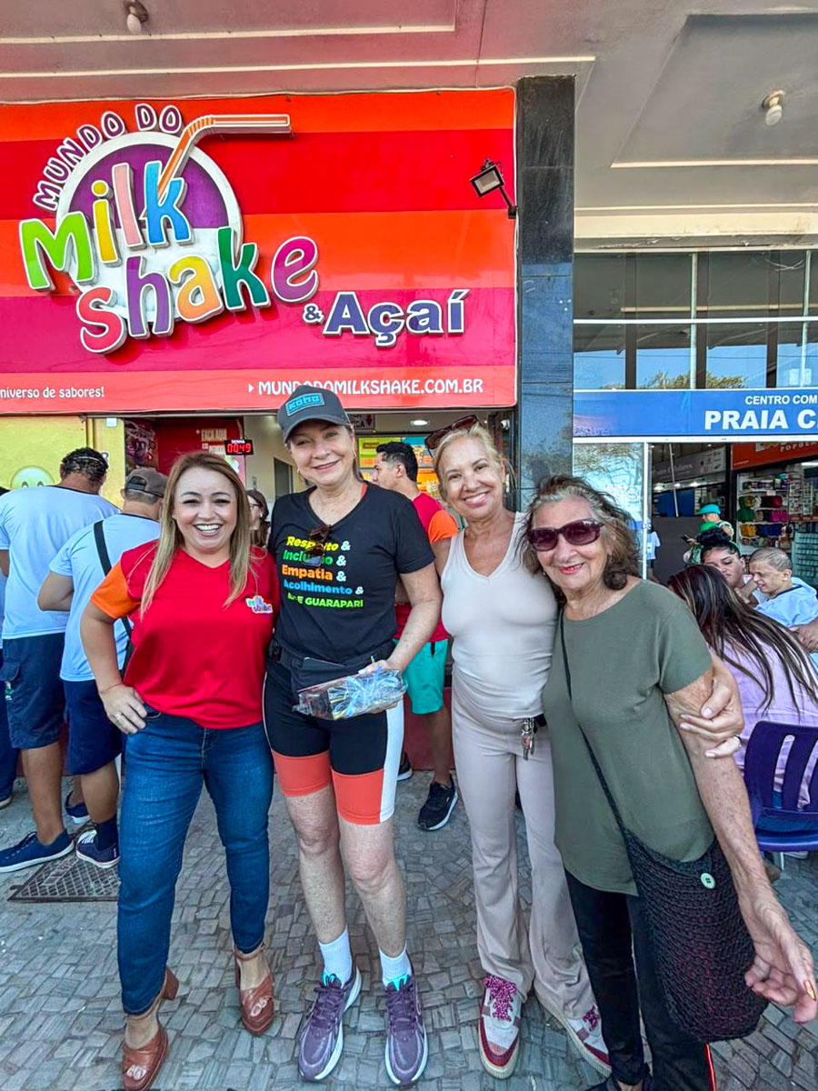 Caminhada da Apae abre Semana Nacional da Pessoa com Deficiência em Guarapari 6 Leticia Luciane Ana Cristina e Sonia