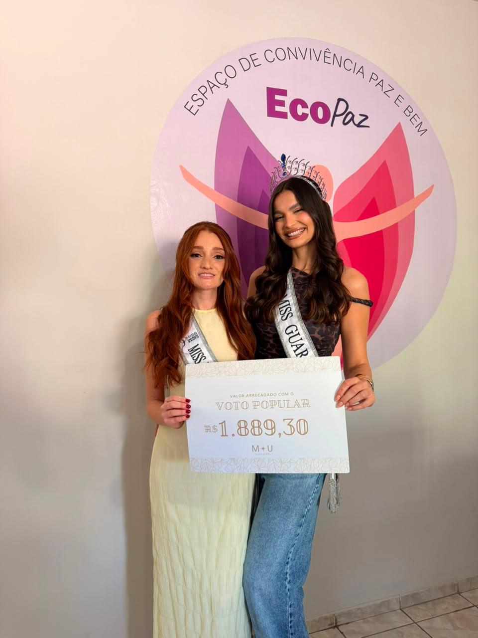 Ecopaz recebe R$ 1,8 mil arrecadados pelo Miss Universo Guarapari 2026 2 WhatsApp Image 2026 08 21 at 10.52.16 1