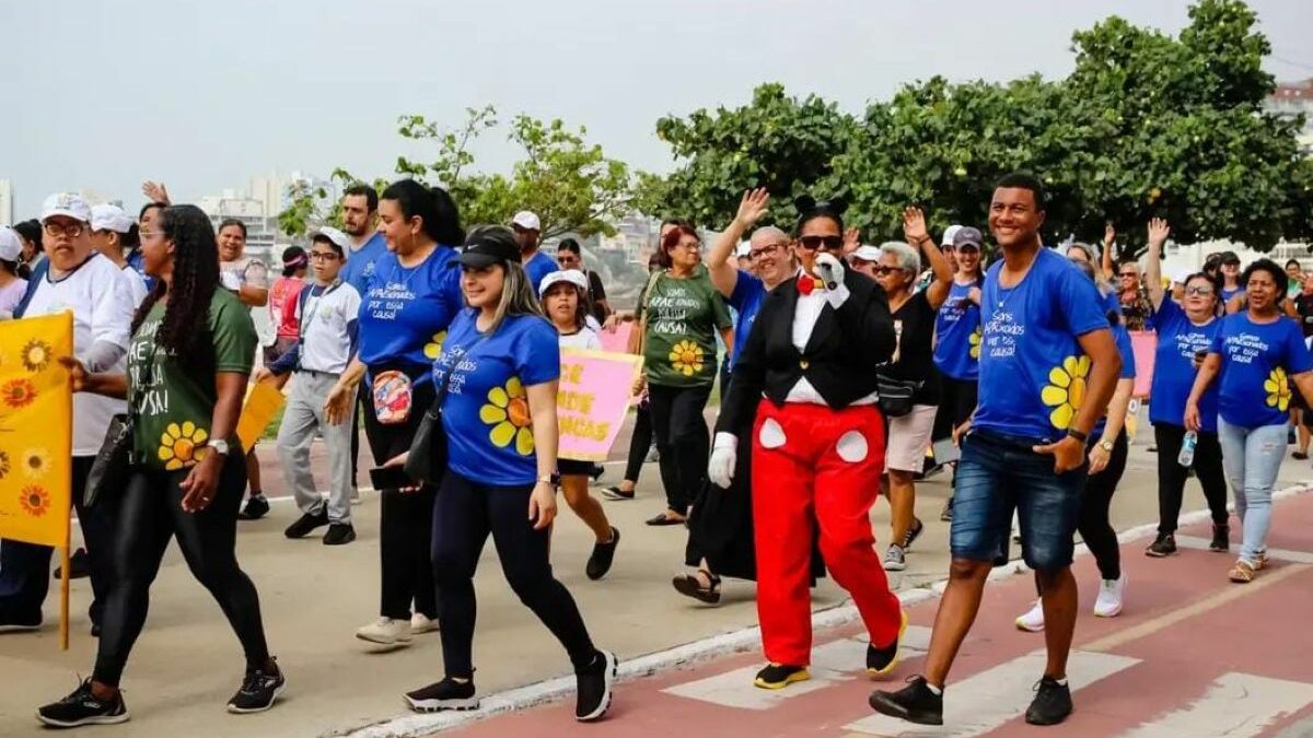Apae Guarapari promove caminhada durante Semana Nacional da Pessoa com Deficiência