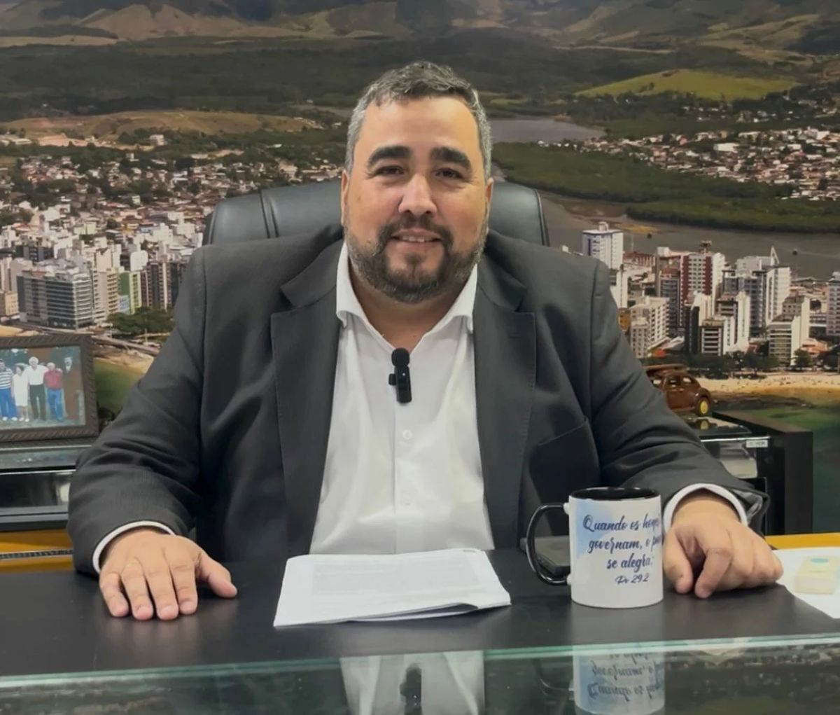TCE-ES julga regulares contas da Prefeitura de Guarapari referentes a 2025 1 prefeito Rodrigo Borges divulgacao 2