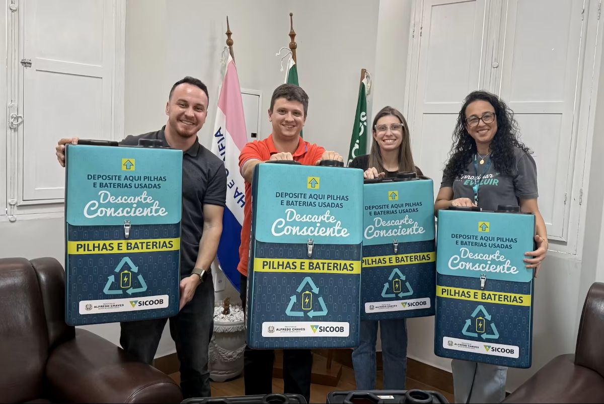 Alfredo Chaves amplia projeto Papa-Pilhas com seis novos pontos de coleta 1 projeto Papa Pilhas alfredo chaves