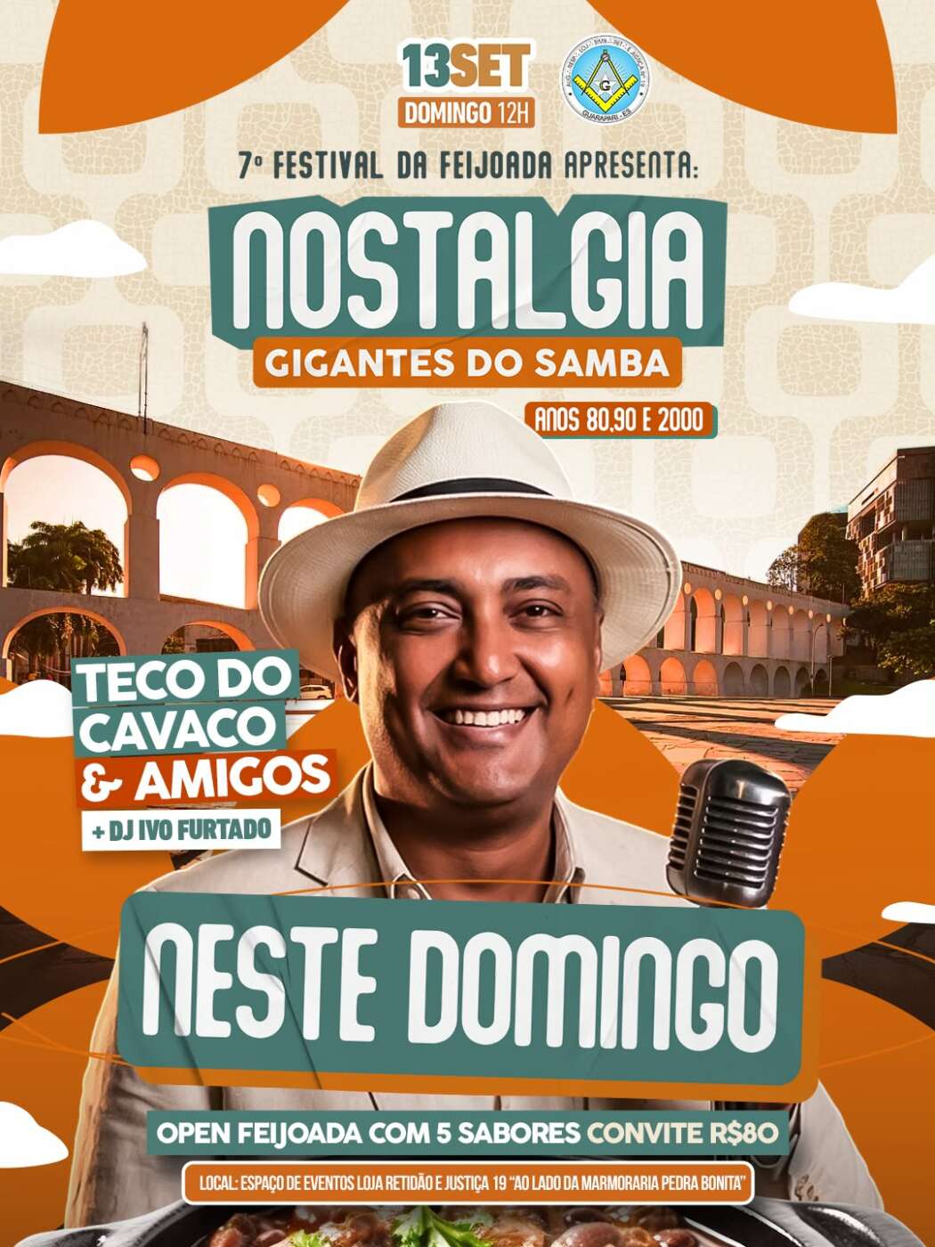 Guarapari: Festival da Feijoada reúne nostalgia, samba e solidariedade 2 WhatsApp Image 2026 09 08 at 15.52.07