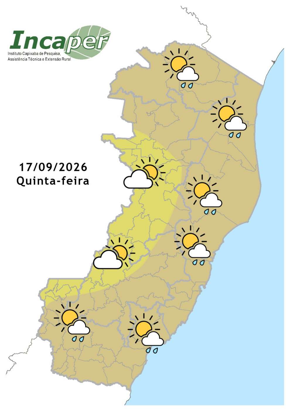 Aviso de tempestade coloca Guarapari em atenção até amanhã (17) 3 icones2