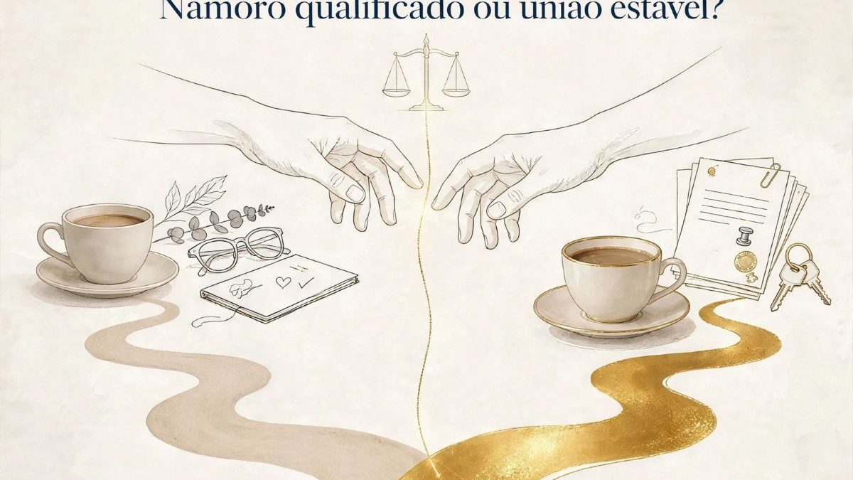 Namoro qualificado ou união estável? Onde termina um e começa o outro?