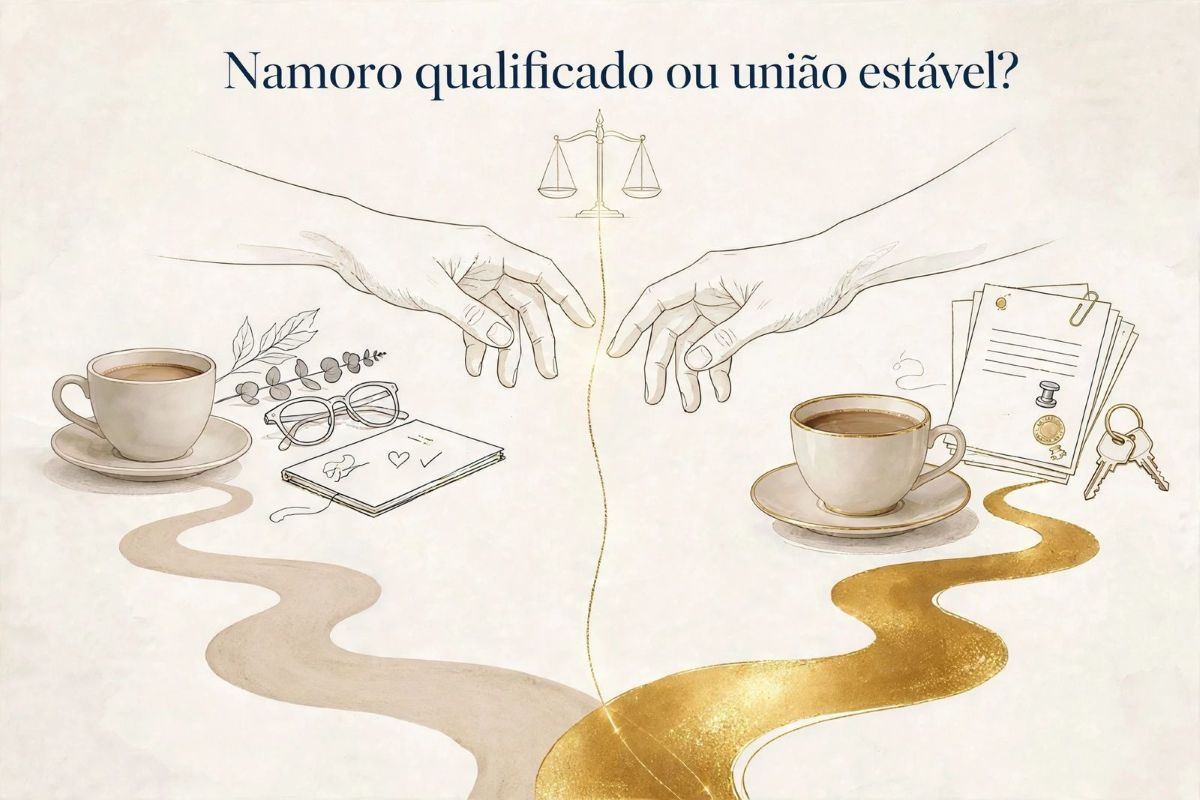 Namoro qualificado ou união estável? Onde termina um e começa o outro? 1 imagem artigo