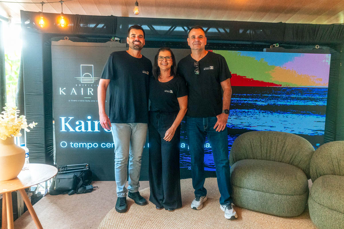 Aguiar de Paula apresenta novo empreendimento ao mercado imobiliário de Guarapari 8 Joao Vitor Luciene Aguiar e Luciano Aguiar