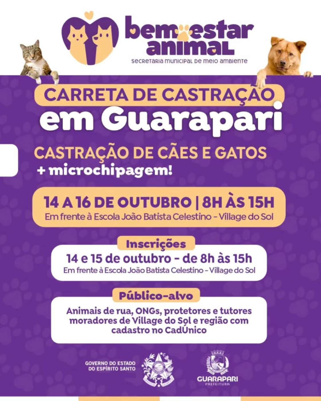 Carreta de castração em Guarapari chega a Village do Sol e região 2 SnapInsta.to 841140445 18417278287153895 5072648914592261242 n