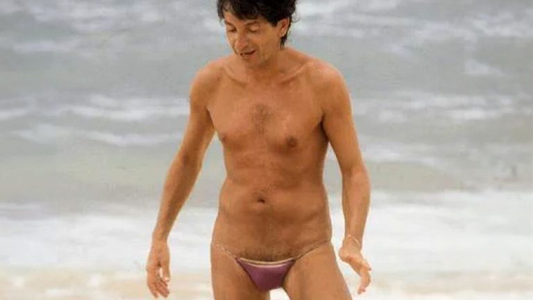 Estou preocupado com a minha tanga do Gabeira