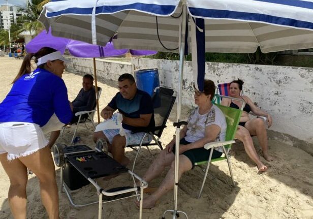 Cátia Mucida turista