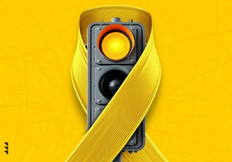 Maio amarelo logo