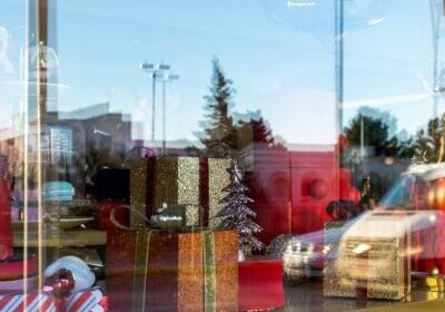 abstract-christmas-background-reflection-shop-window-out-focus