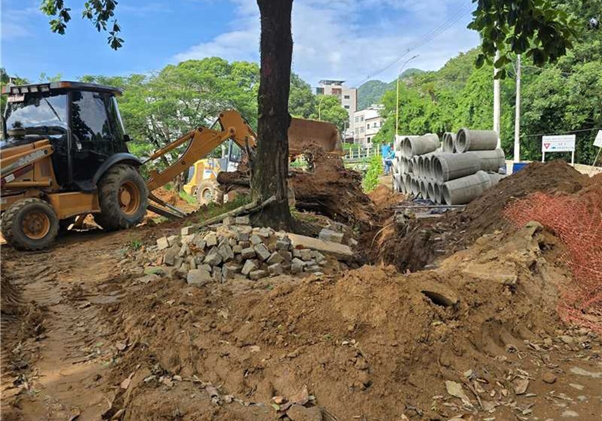 obras manilhamento alfredo chaves